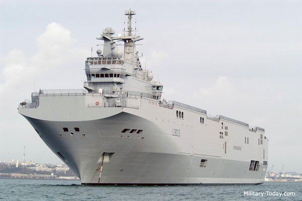 Десантные корабли класса Mistral