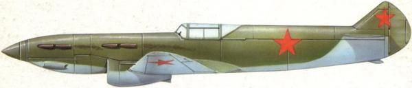 И-1.2хМ-107. Далекий истребитель. Проект. Болховитинов. СССР. 1940г